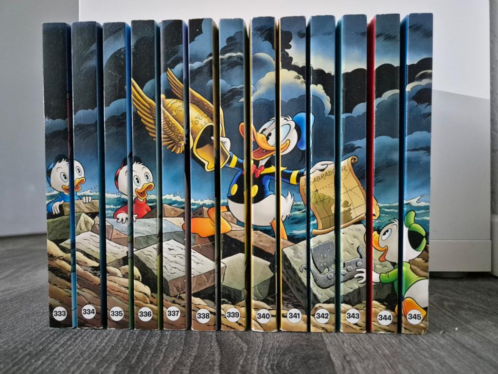 5 complete series Donald duck pockets, vraagprijs vanaf, Boeken, Complete serie of reeks, Ophalen of Verzenden, Gelezen