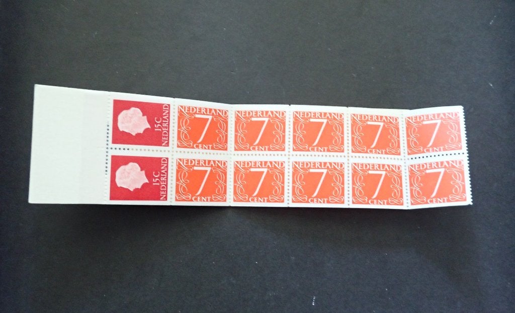 Oud postzegelboekje uit automaat, Verzenden, Na 1940, Postfris