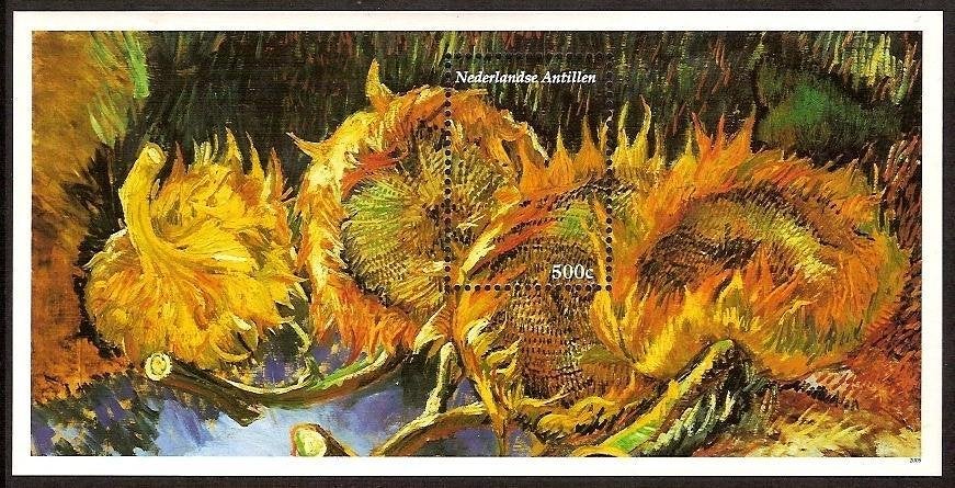 Nederlandse Antillen 1592 postfris Vincent van Gogh 2005, Postzegels en Munten, Postzegels | Nederlandse Antillen en Aruba, Ophalen of Verzenden