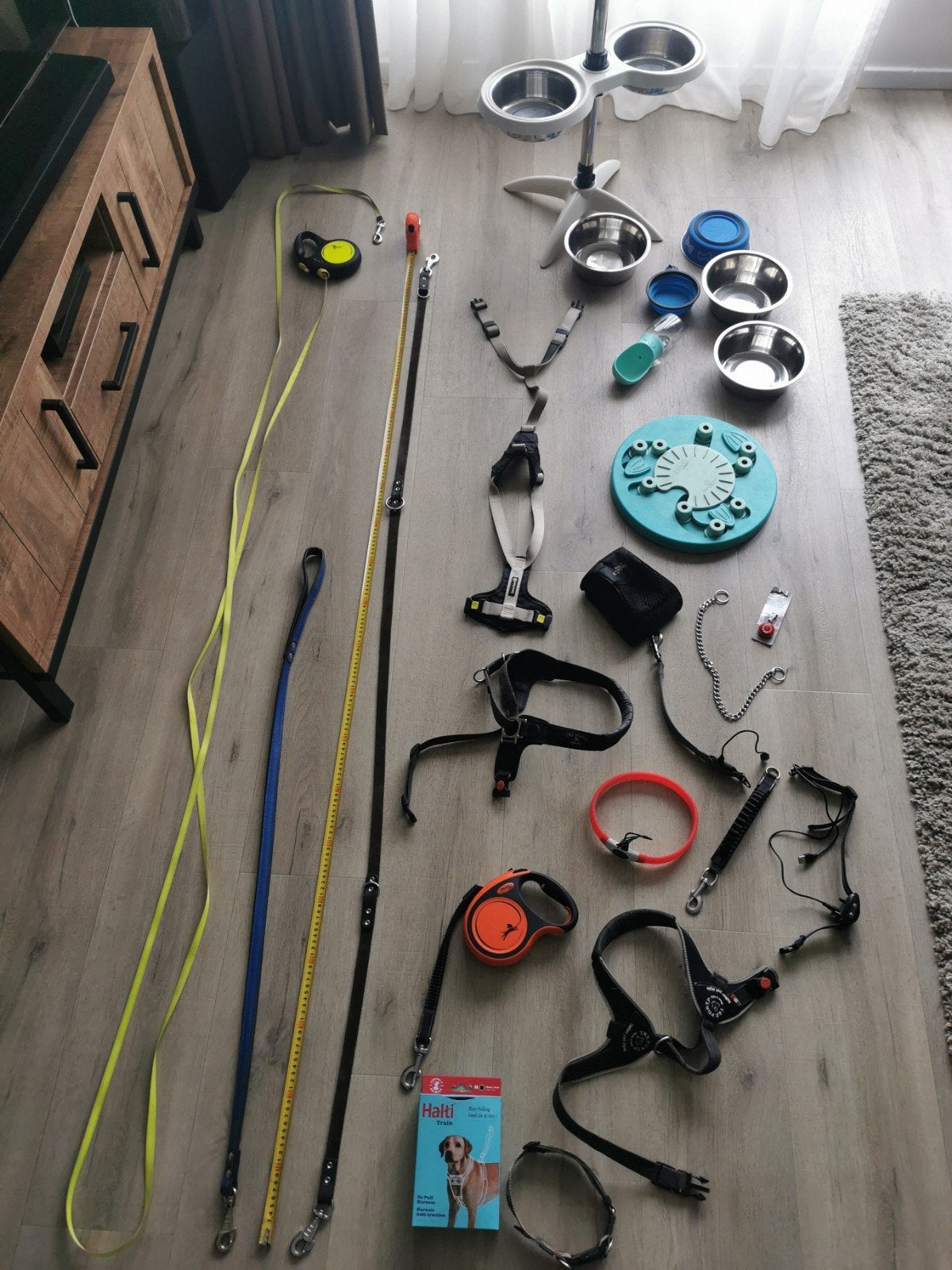 honden spullen verzameling, Dieren en Toebehoren, Ophalen, Gebruikt, Voer-/drinkbak