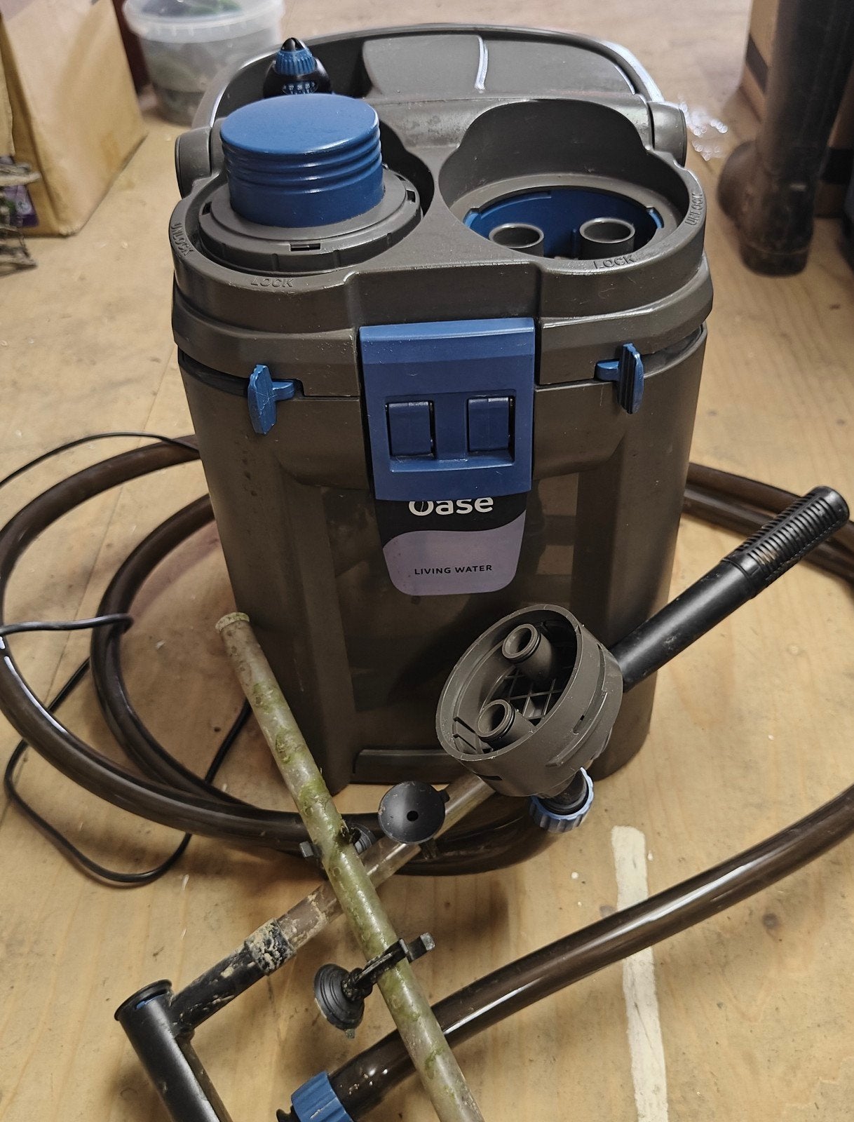 Oase Biomaster thermo 250 filter met verwarming, Dieren en Toebehoren, Verwarming, Oase, Ophalen of Verzenden, Zo goed als nieuw