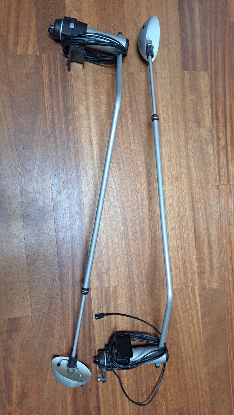 Auping Aureo bedlampen (2 stuks), Overige merken, Gebruikt, Grijs, G4