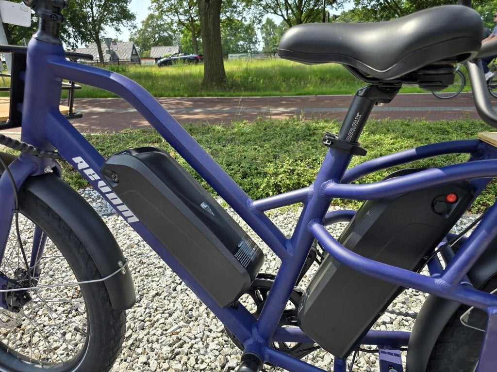 Foto 11 van Longtail Ebike elektrische fiets cargobike duofiets