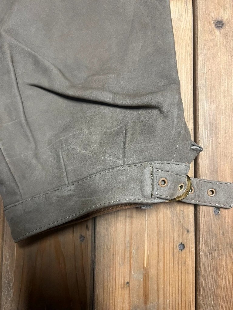 Beige lederen lederhose maat XL, Beige, Ophalen of Verzenden, Nübler, Mon Plaisir 19, Etten-Leur, Netherlands