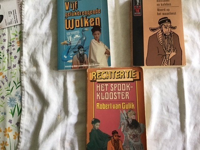 Mooie set Rechter Tie boeken – Robert van Gulik (3 stuks), Algemeen, Robert van Gulik, Ophalen, Tweede Wereldoorlog