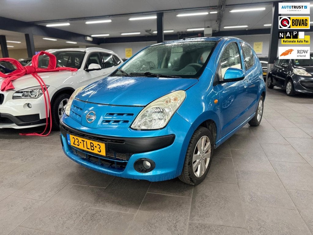 Nissan Pixo 1.0 Look airco elektrische pakket lm-velgen 83dz, Voorwielaandrijving, Euro 5, Stof, Gebruikt