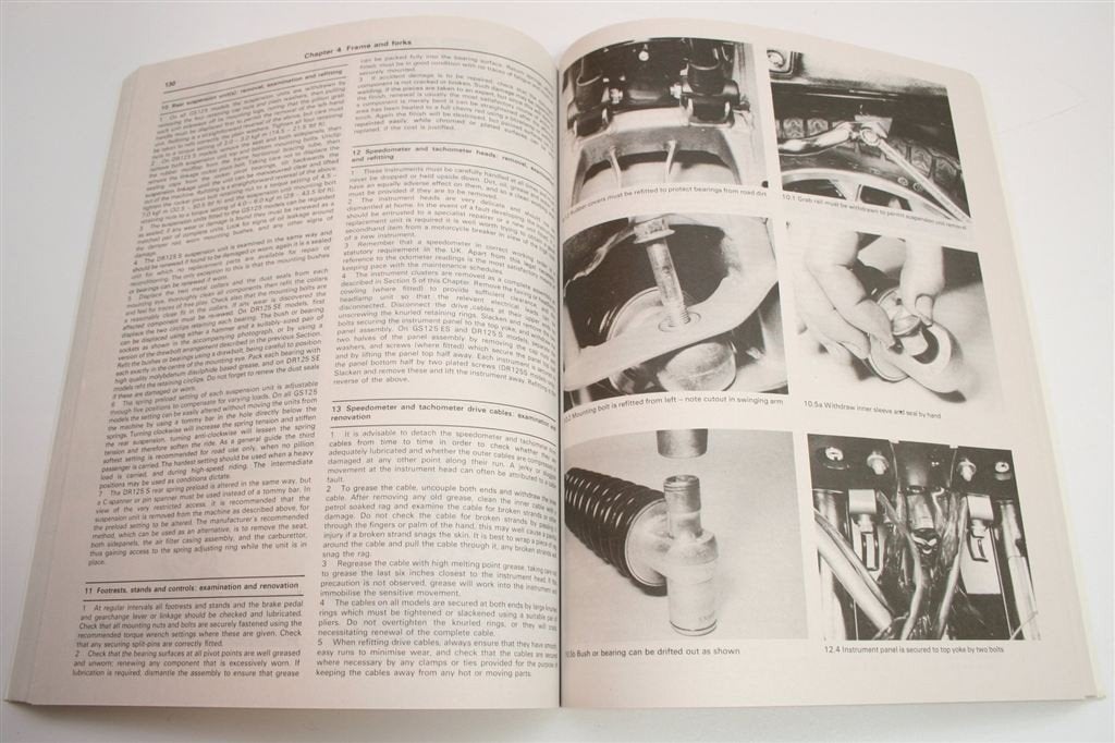 Suzuki 125cc Werkplaatshandboek [1982-2005] — Haynes, Ophalen of Verzenden, Suzuki
