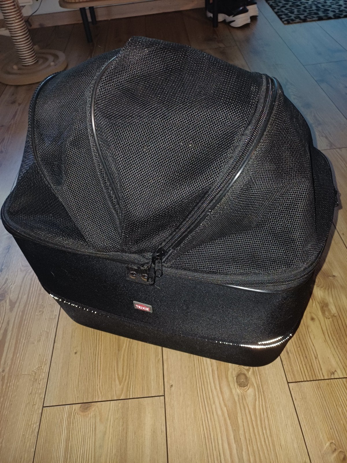 Trixie Hondenfietsmand- Zwart,tot 6 kg, Trixie, Ophalen, Zo goed als nieuw, Hondenfietsmand