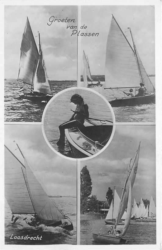380-907-021 Loosdrecht, Verzenden, Voor 1920, Noord-Holland