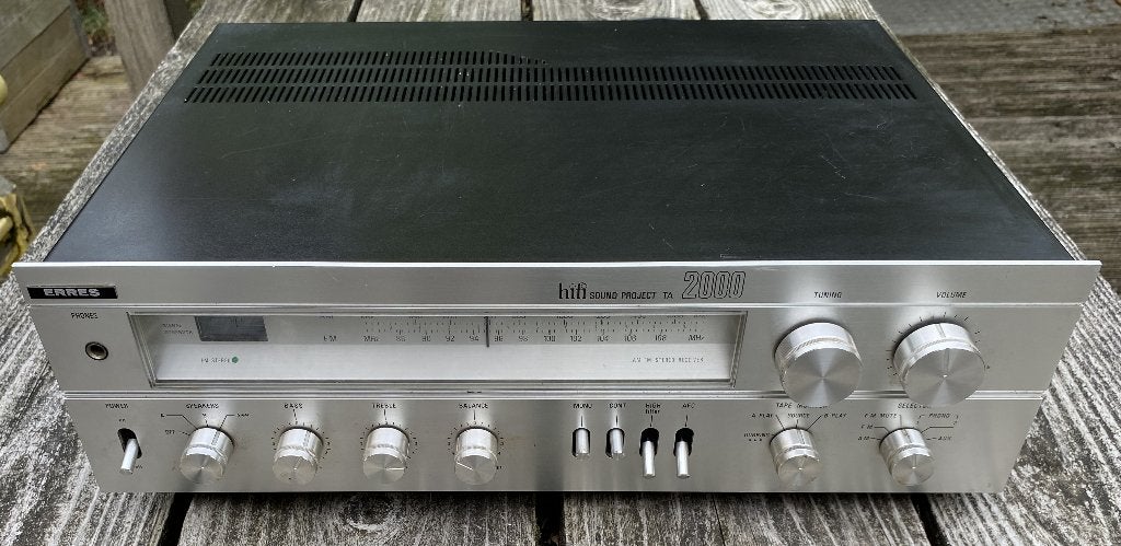 Leuke Erres HiFi Sound Project TA 2000 - versterker tuner, Ophalen of Verzenden, Gebruikt, Minder dan 60 watt, Overige merken