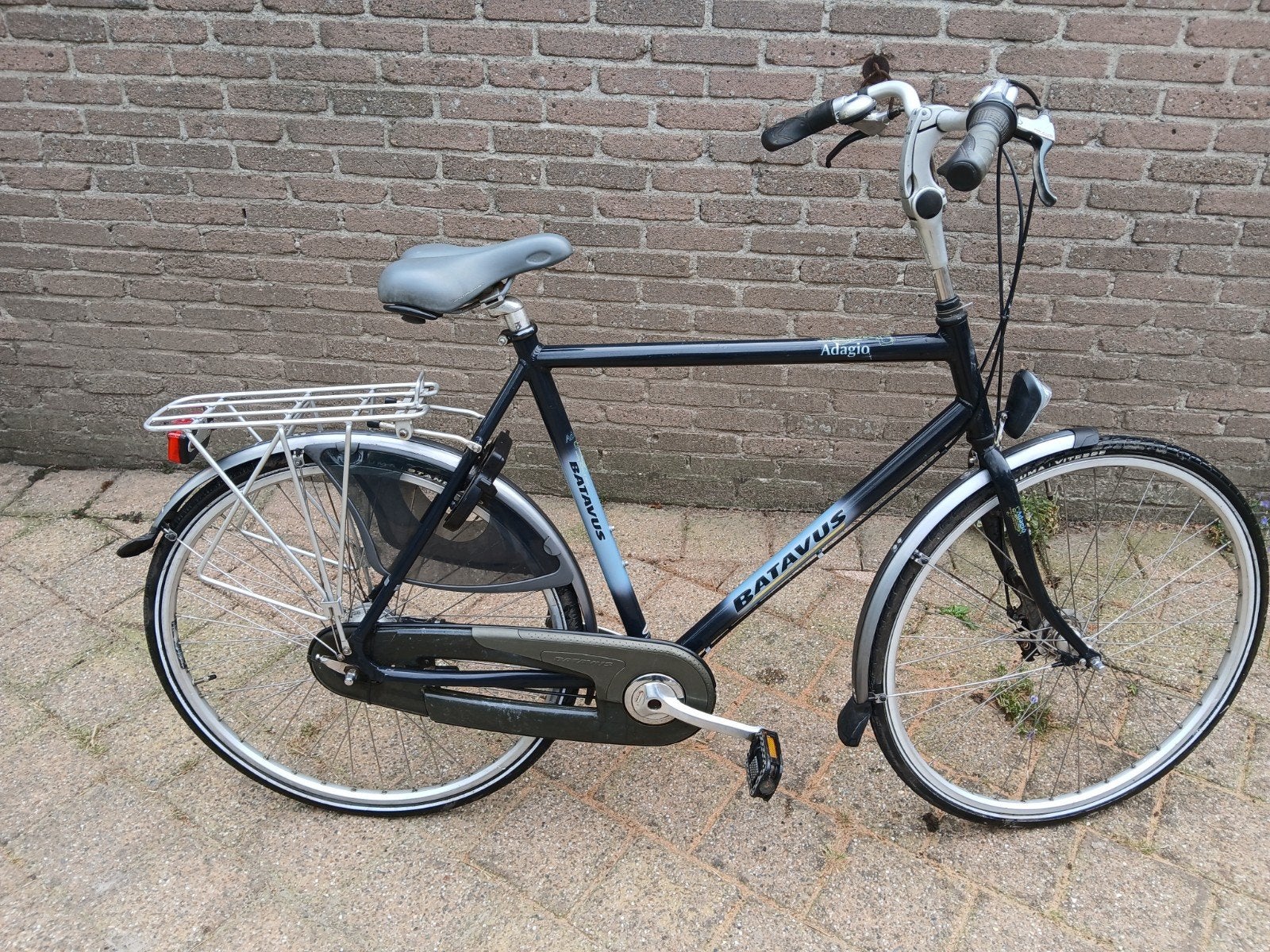 Batavus Adagio herenfiets, Ophalen, Gebruikt, Versnellingen, Batavus