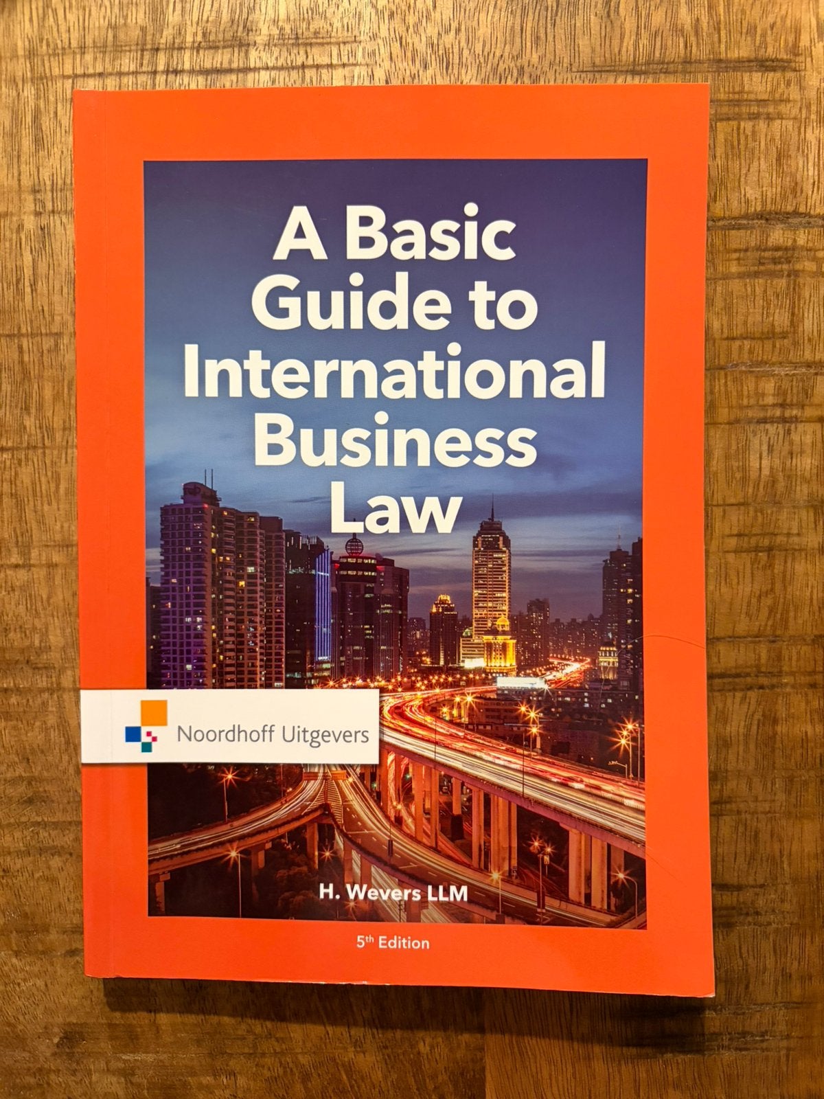 Mr.H Wevers - A Basic Guide to International Business Law, Engels, Mr.H Wevers, Ophalen of Verzenden, Zo goed als nieuw