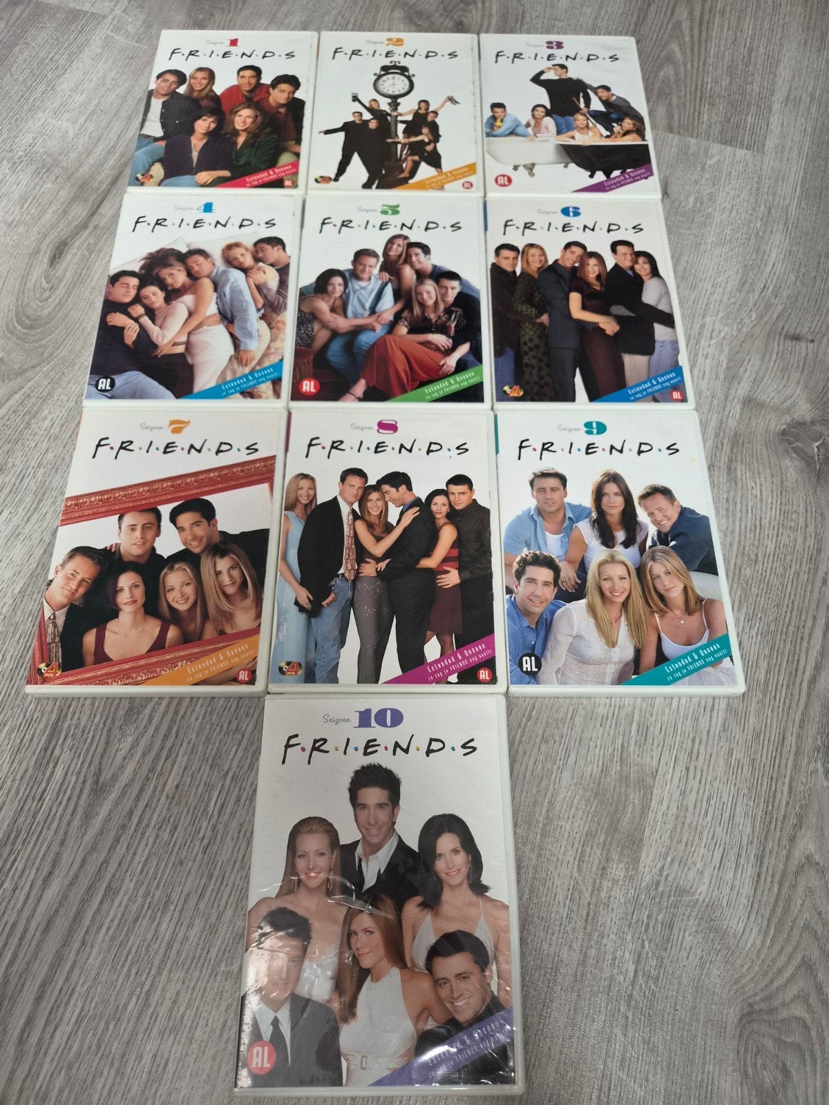 Friends dvd box comedy serie 1 tm 10, Alle leeftijden, Ophalen of Verzenden, Zo goed als nieuw, Komedie