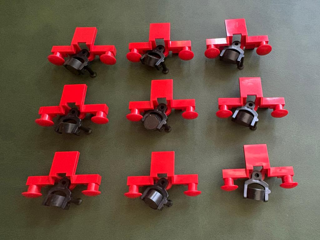 Lego 12v trein buffers met magneten 7750 7730 7715 7727, Lego, Lego, Verzenden, Zo goed als nieuw