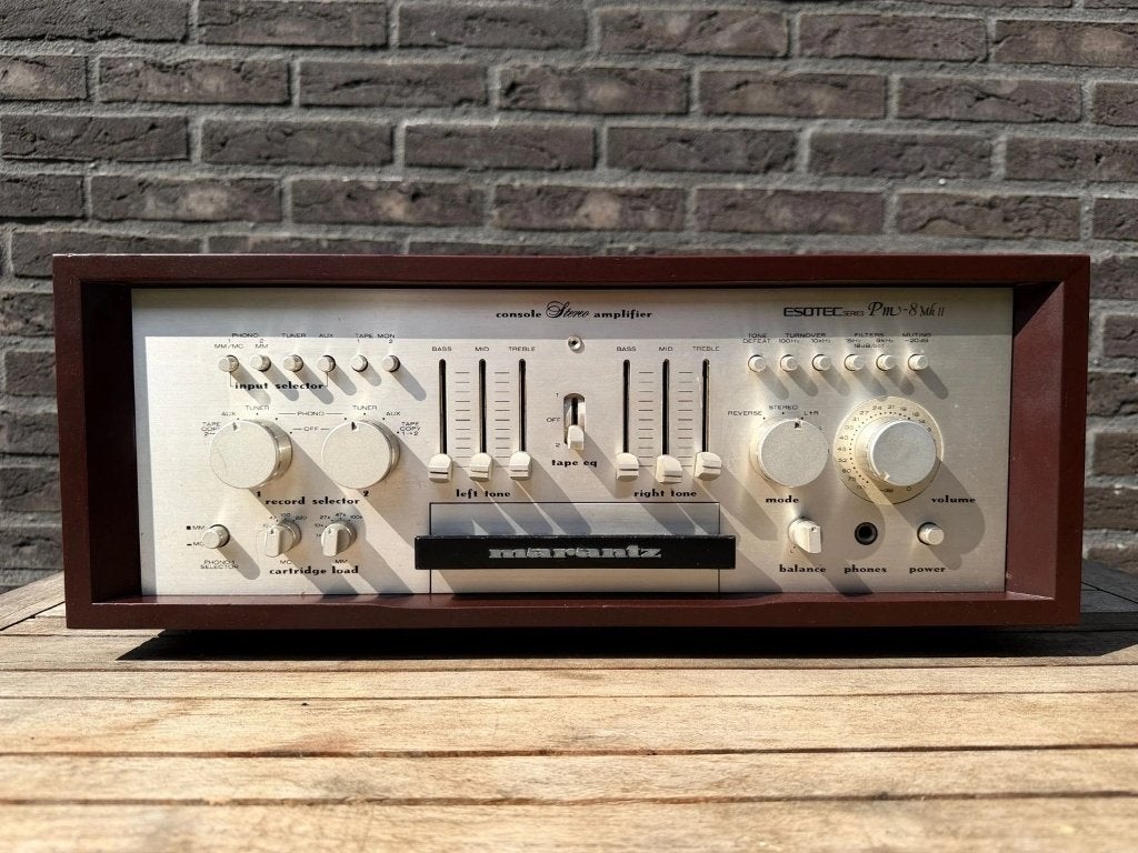 Marantz PM8 MKII serviced zeldzaam met originele wood case, Audio, Tv en Foto, Versterkers en Receivers, Marantz, Marantz, Ophalen of Verzenden