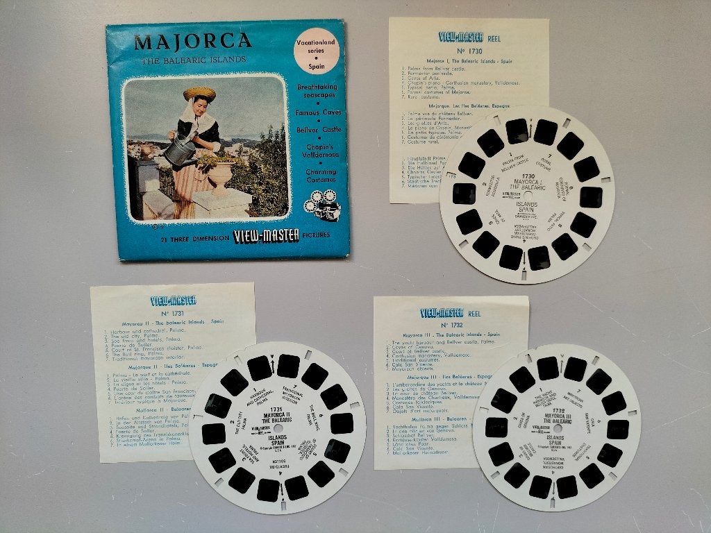 Viewmaster - Majorca - The Balearic Islands - Spanje, Ophalen of Verzenden, Gebruikt