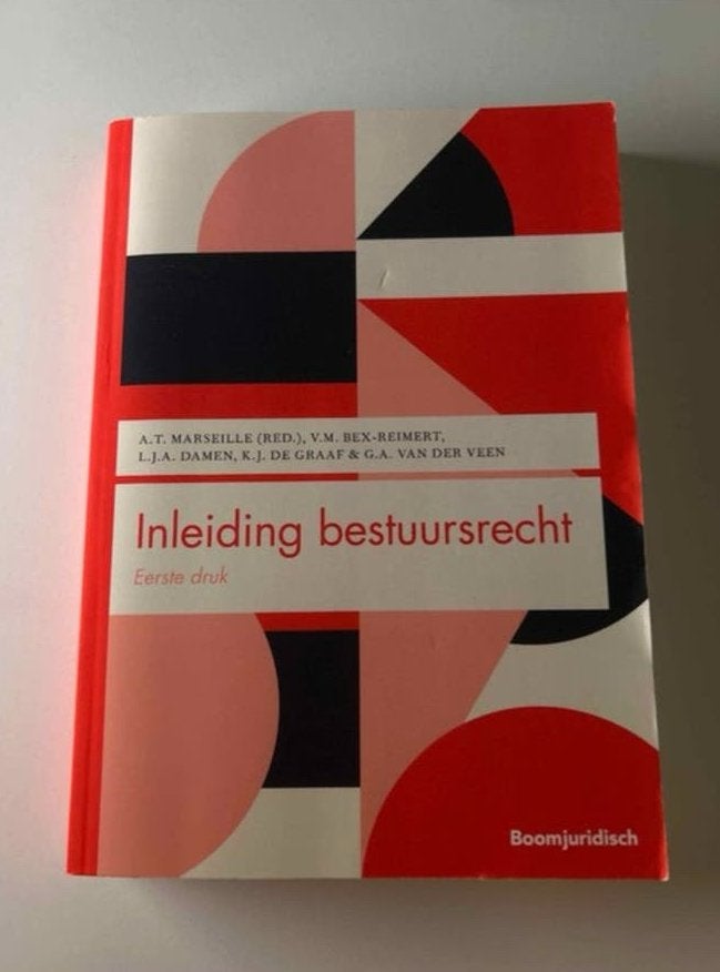 Inleiding bestuursrecht - Eerste druk, Ophalen, Gamma, Zo goed als nieuw, WO