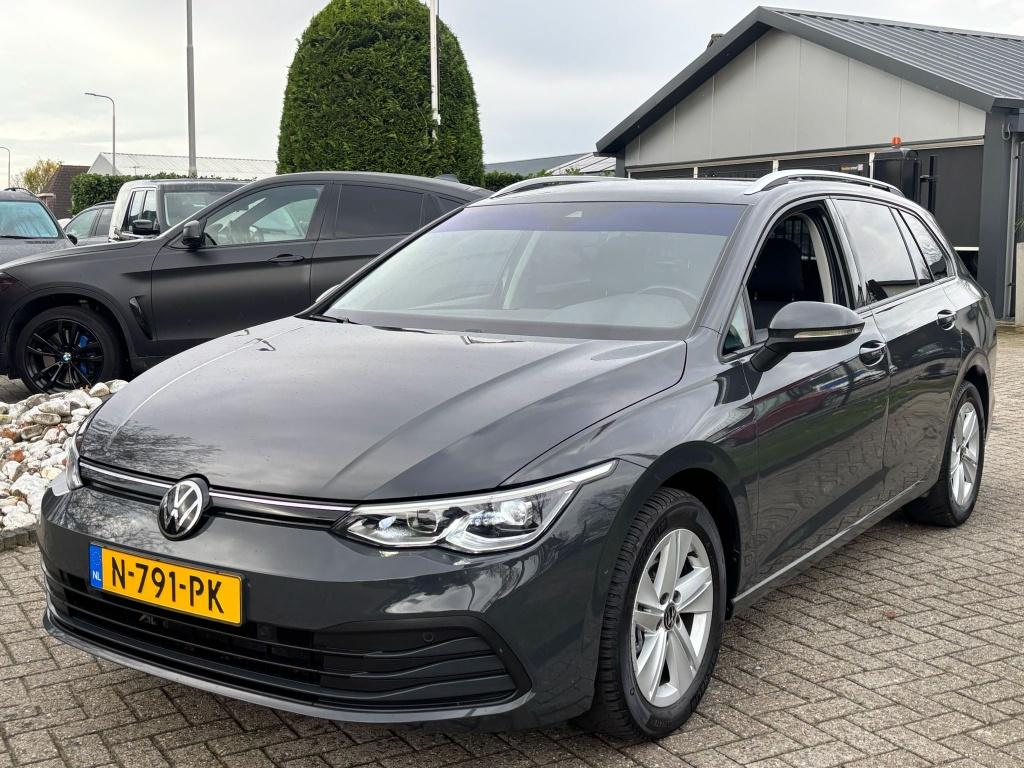 Volkswagen Golf Variant 1.5 TSI Life Grijs Xenon Alcantara 2, Stof, 4 cilinders, 1261 kg, Origineel Nederlands