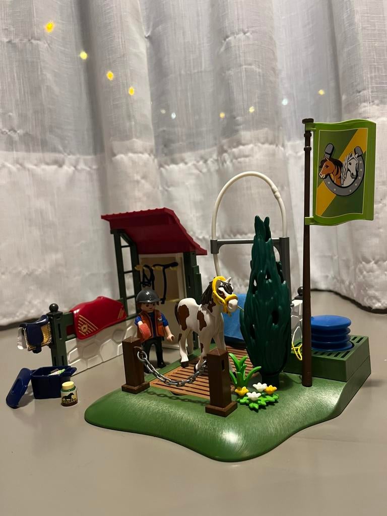 Playmobil Wasplaats Set, Ophalen of Verzenden, Gebruikt