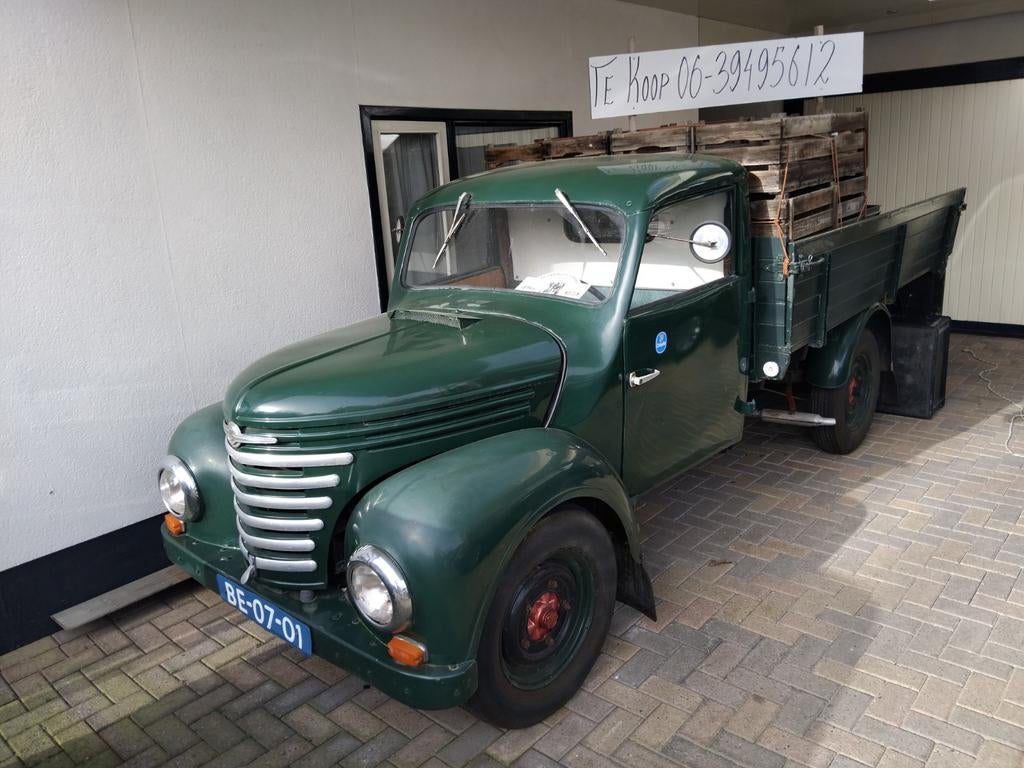 Barkas 1961, Overige brandstoffen, 900 cc, 3 cilinders, Geïmporteerd