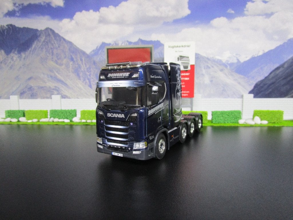 Wsi 01-3132 Donoheu , Scania S Highline CS20H 8x4, Hobby en Vrije tijd, Modelauto's | 1:50, Ophalen, Nieuw, Bus of Vrachtwagen