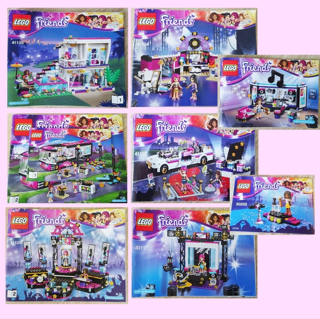 SUMMERTIME : LEGO FRIENDS LIVI - 8 sets - nauwelijks te koop, Lego, Friends, Ophalen of Verzenden, Zo goed als nieuw