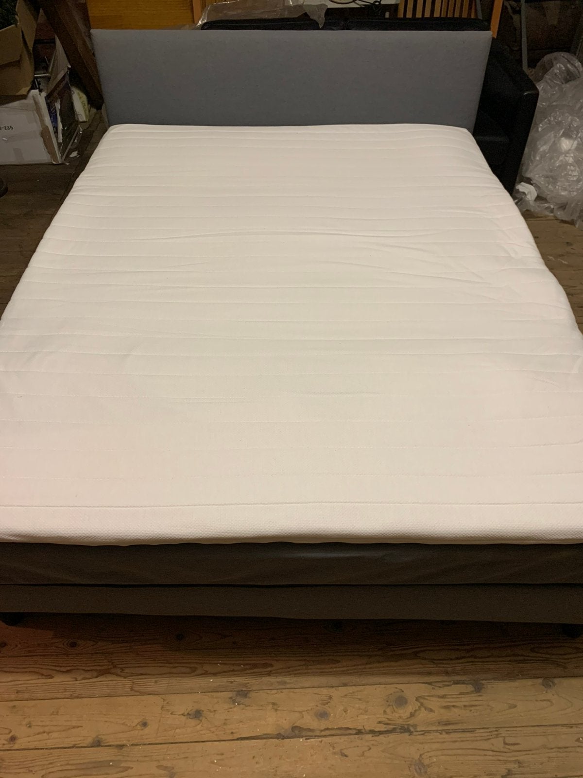 Säbövik boxspring 160x200, Ophalen, Tweepersoons, Zo goed als nieuw, 200 cm