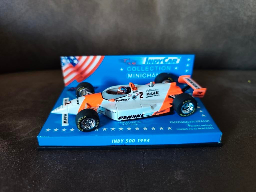 Minichamps IndyCar Emerson Fittipaldi 1994, Ophalen of Verzenden