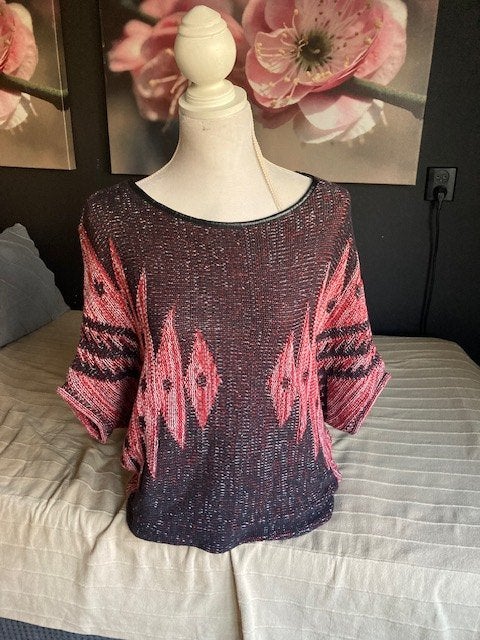 stoere damestrui gemeleerde kleuren, Maat 38/40 (M), Zwart, Ophalen of Verzenden, Gedragen
