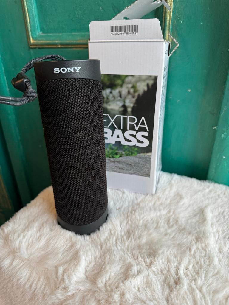 Sony EXTRA BASS Bluetooth Speaker Zwart - Waterdicht, Audio, Tv en Foto, Luidsprekers, Ophalen of Verzenden, Zo goed als nieuw