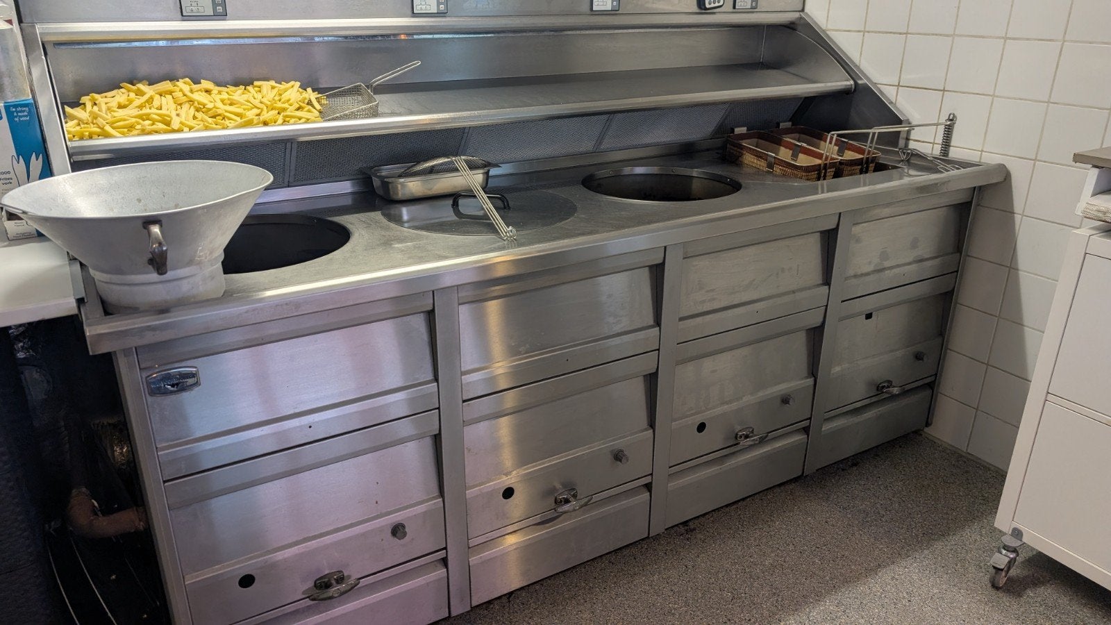 Bakovens / frituur installatie, Ophalen, Gebruikt, Fornuis, Frituur en Grillen