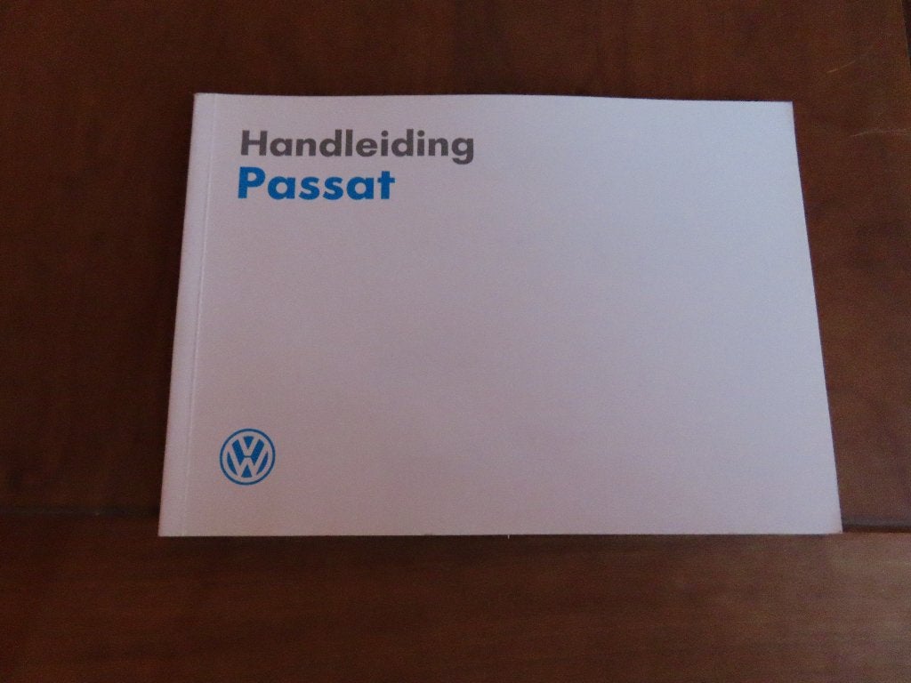 Instructieboek Volkswagen Passat + Variant +G60 Syncro 1989, Ophalen of Verzenden