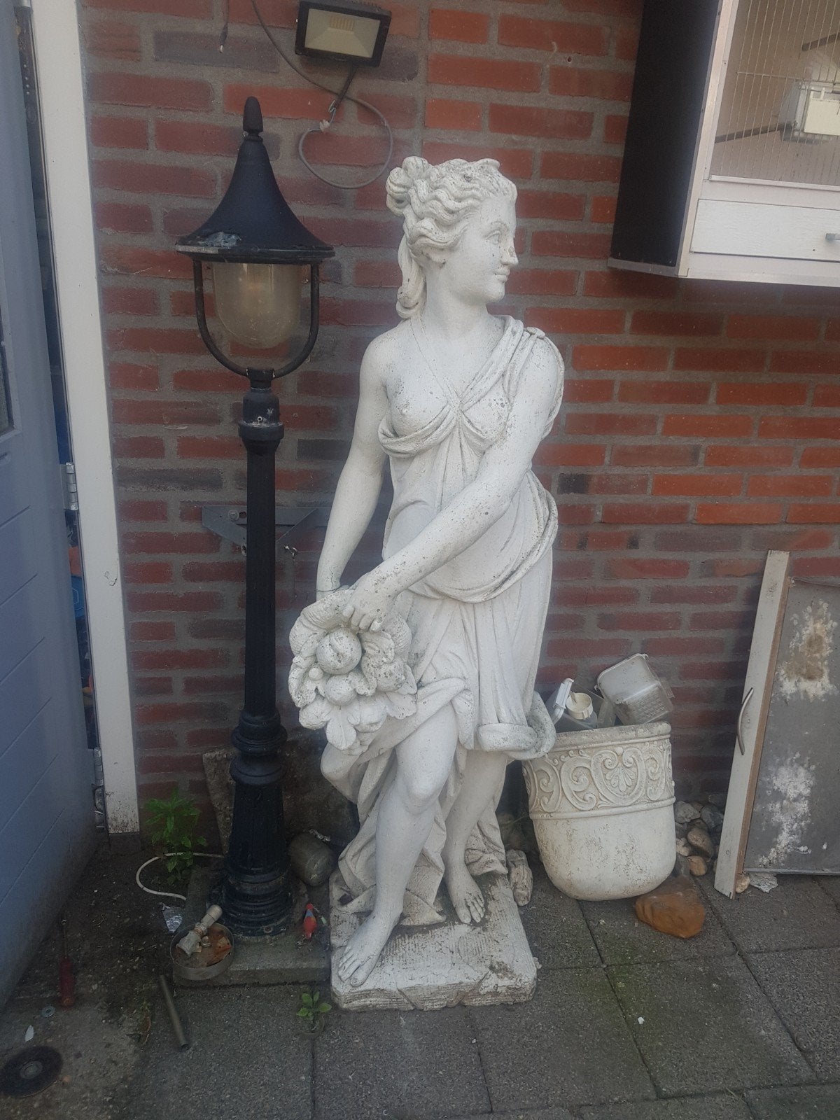 Mooi zwaar beeld van beton, Tuin en Terras, Tuinbeelden, Ophalen