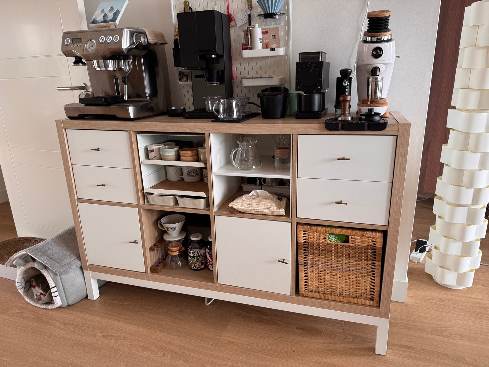 Kallax Ikea shelf, Ophalen, Gebruikt
