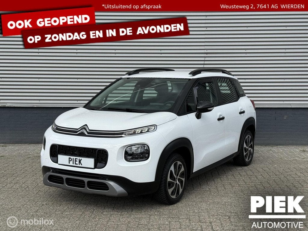 Citroen C3 Aircross 1.5 BlueHDi S&S Shine AUTOMAAT EXPORT, Auto's, Citroën, Gebruikt, Euro 6, 4 cilinders, Wit