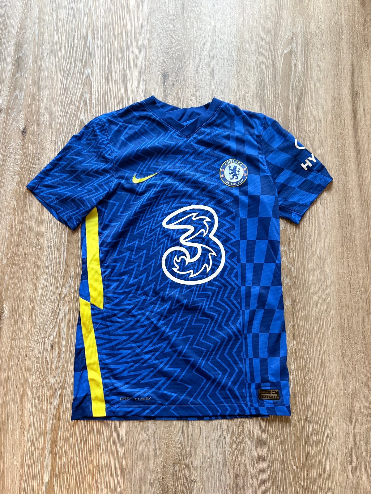 Chelsea FC Thuisshirt - Authentic Speler versie (2021/22), Maat S, Ophalen of Verzenden, Zo goed als nieuw, Shirt