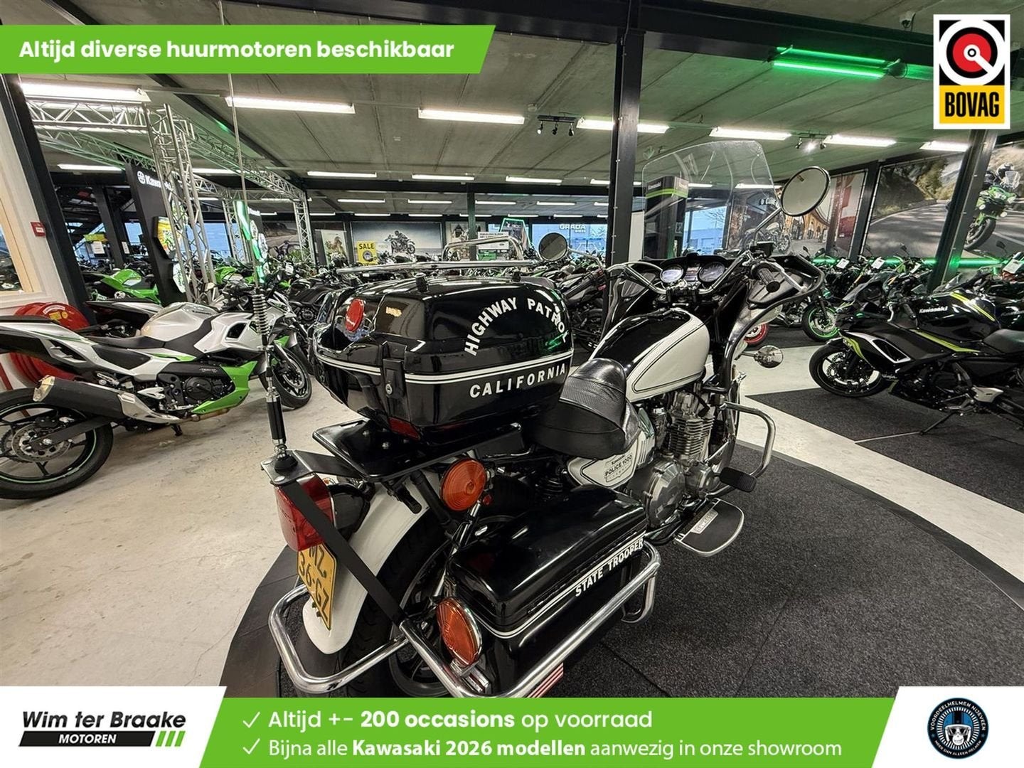 KAWASAKI Z1000 P POLICE (bj 1992) 92,677 mls, 4 cilinders, Motorrijbewijs A, Bedrijf, Onbekend