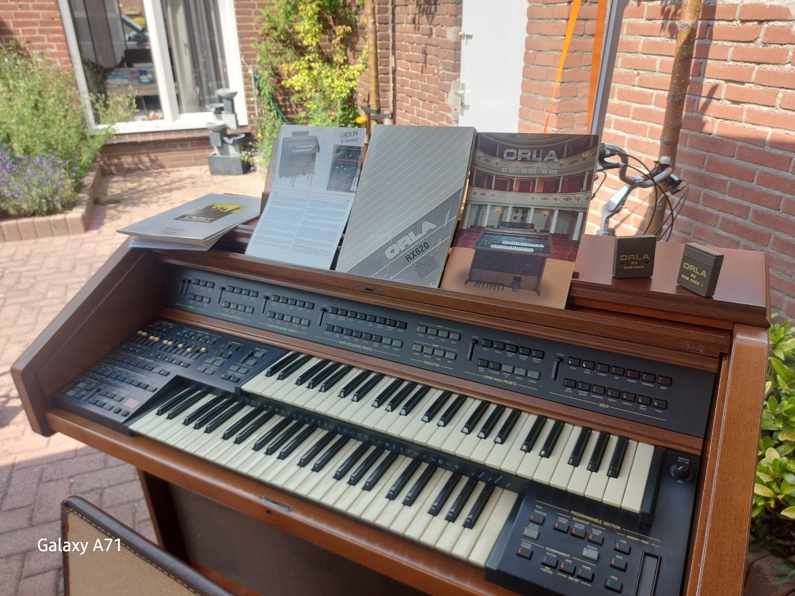 Orgel, Ophalen, 2 klavieren, Orgel