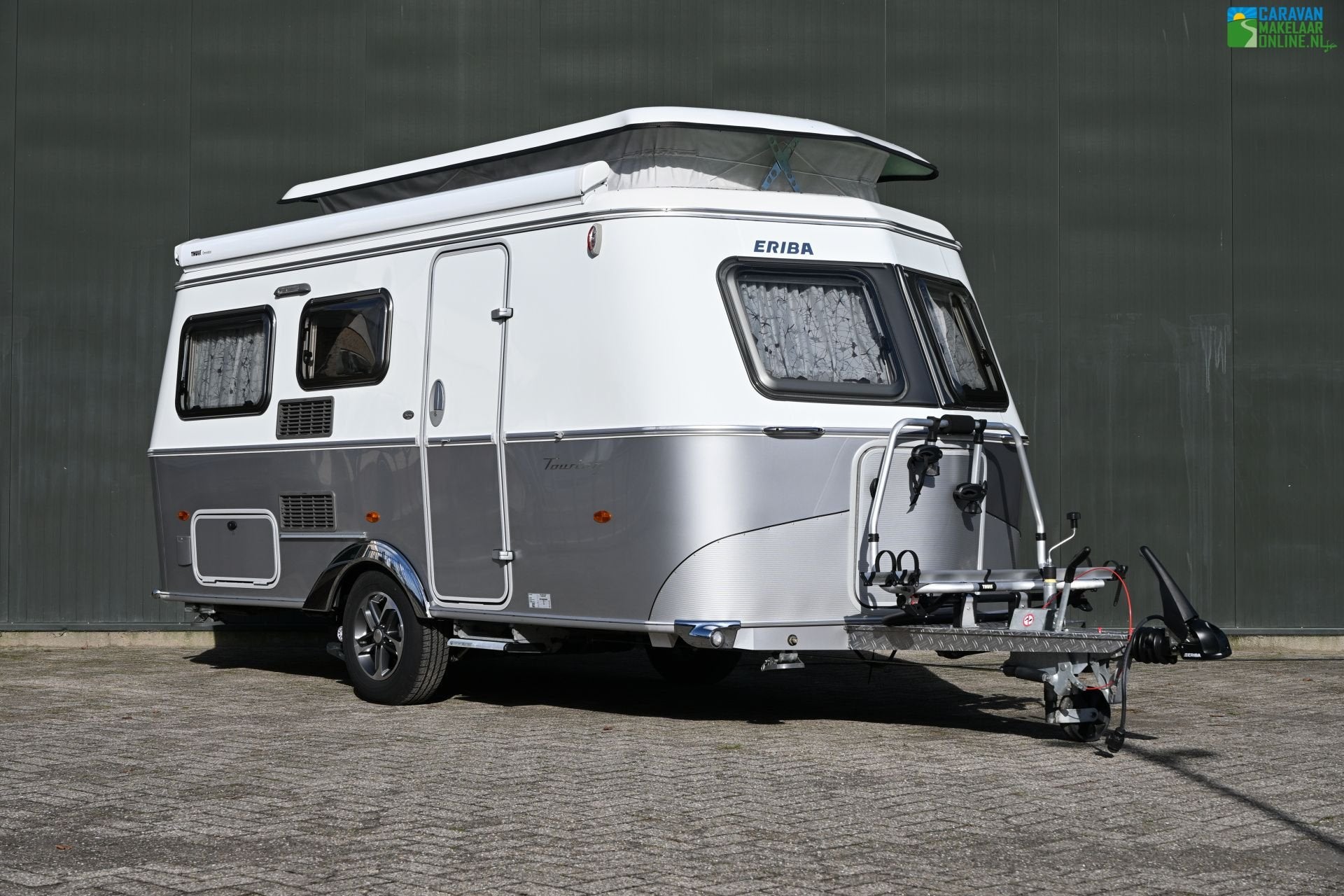 Eriba Touring Troll 530 Mover Cass.Luifel Fietsdrager ZGAN, 4 tot 5 meter, Eriba, Luifel, Bedrijf