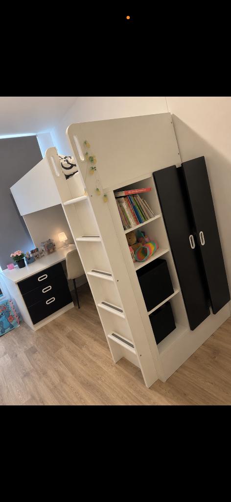 Hoogslaper, Ophalen, Gebruikt, 90 cm, Eenpersoons