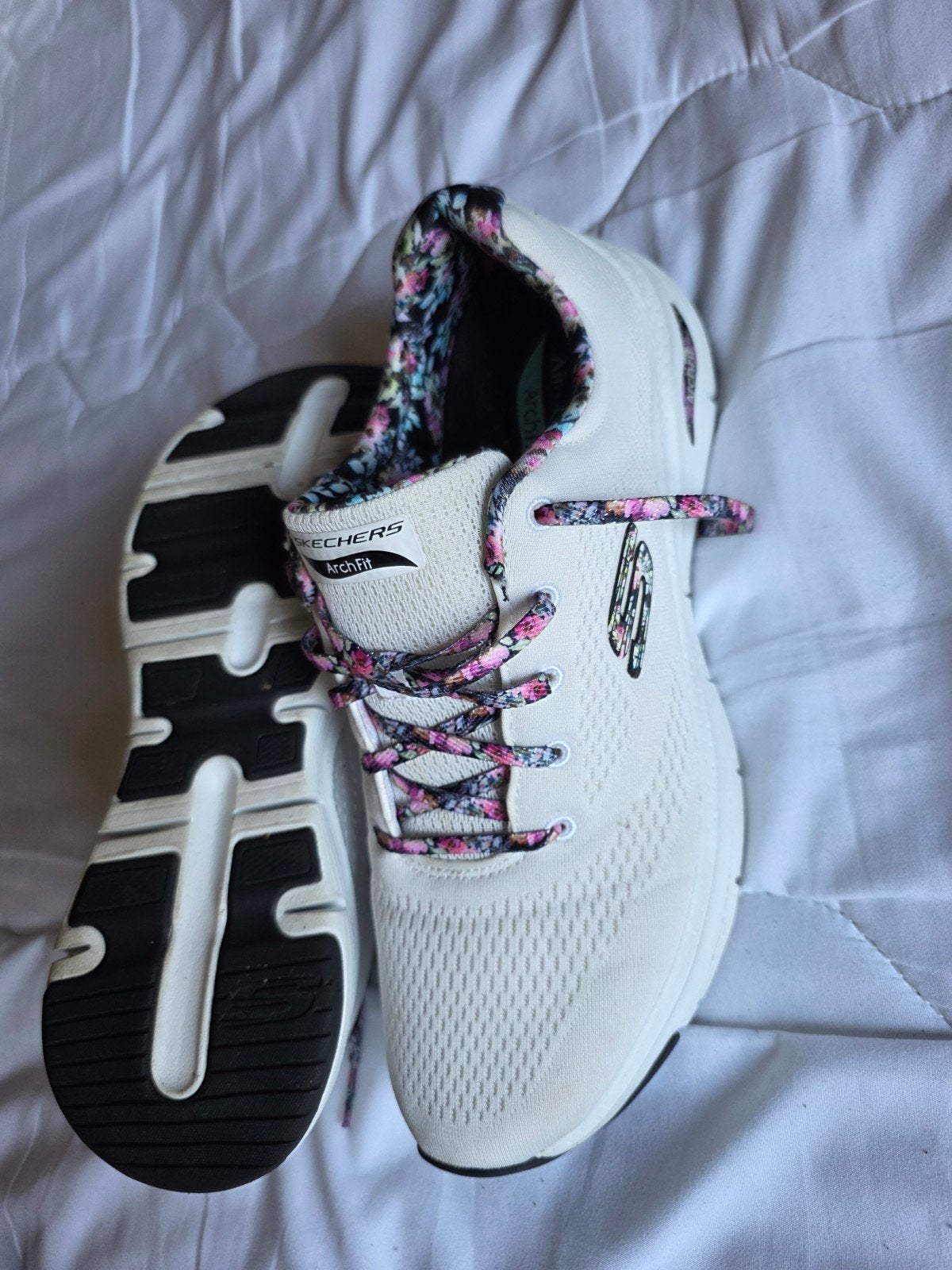 Skechers Arch Fit sneakers maat 41 2x gedragen, Skechers, Wit, Ophalen of Verzenden, Sneakers of Gympen