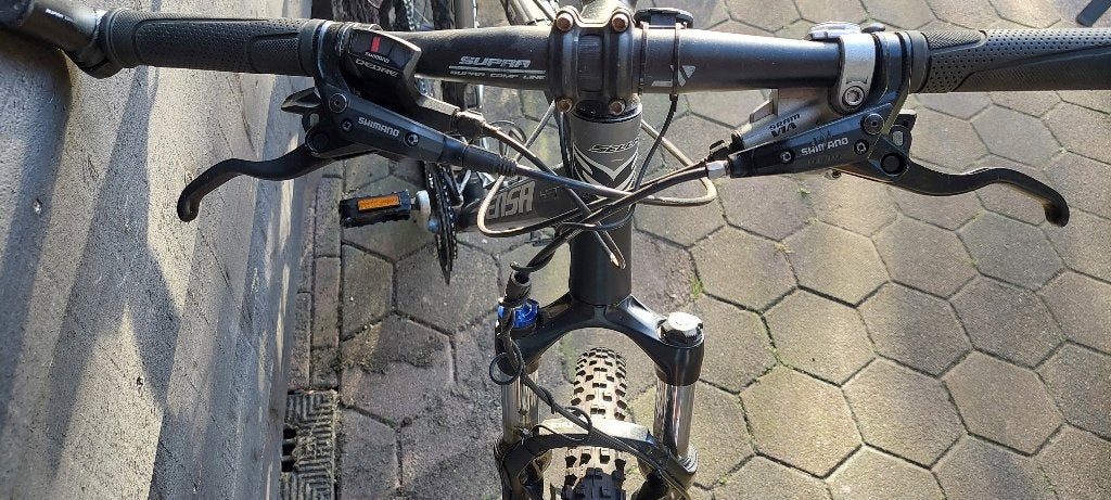 26 inch mtb sensa sella, Gebruikt, Meer dan 20 versnellingen, Schijfrem, 53 tot 57 cm