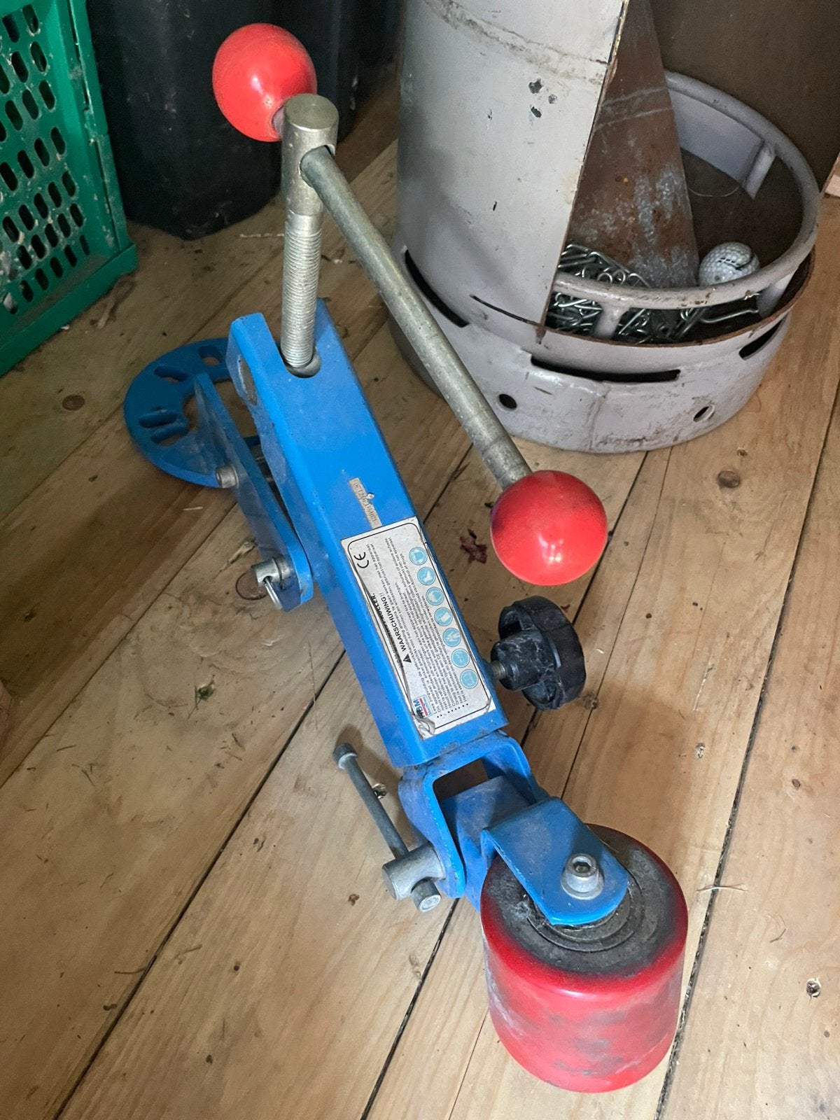 Wielkast roller, Ophalen of Verzenden, Zo goed als nieuw, Hydraulisch, Garagekrik