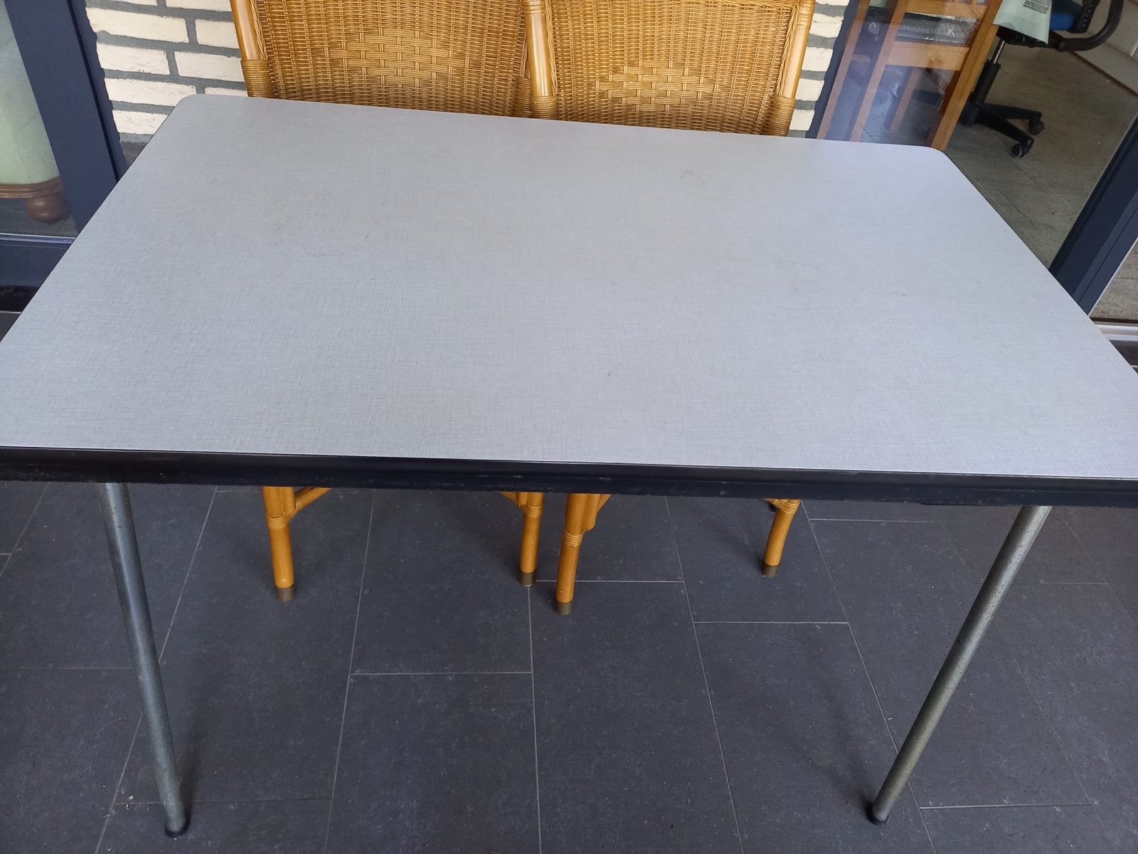 Vintage Formica tafel - uitschuifbaar, Ophalen
