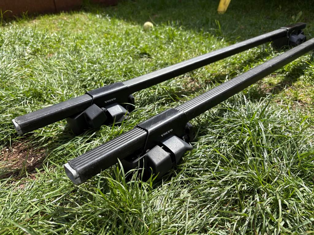 Dakdragers Volvo universeel voor auto's met open dakrail, Ophalen, Gebruikt