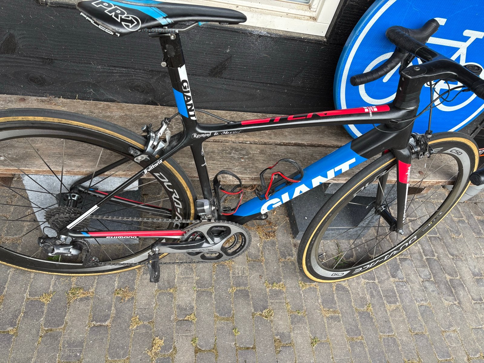 Giant TCR racefiets - Carbon frame, Shimano Dura-Ace, 28 inch, Gebruikt, Carbon, Meer dan 20 versnellingen
