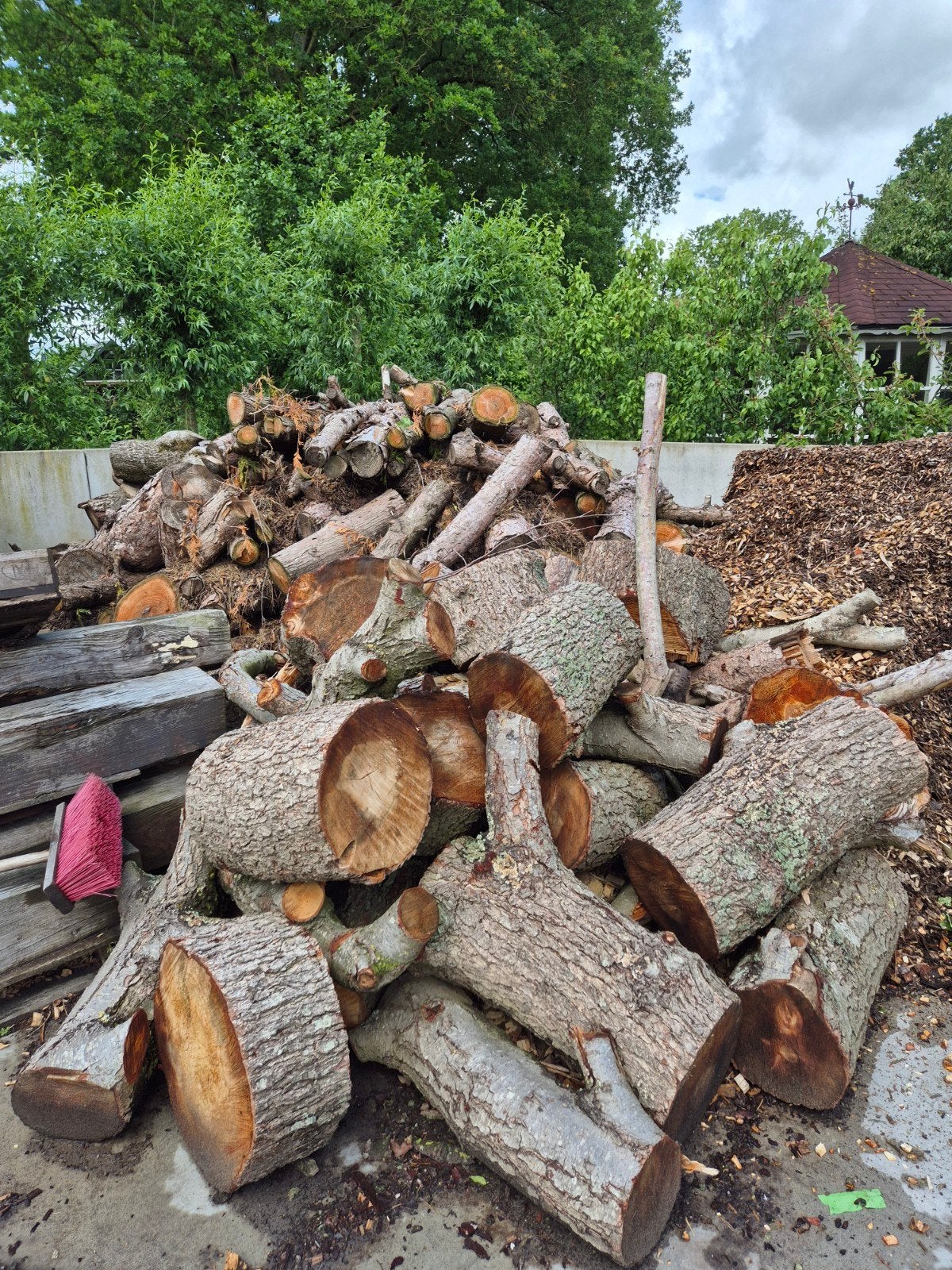 Haardhout kachelhout, Tuin en Terras, Haardhout, Minder dan 3 m³, Ophalen of Verzenden