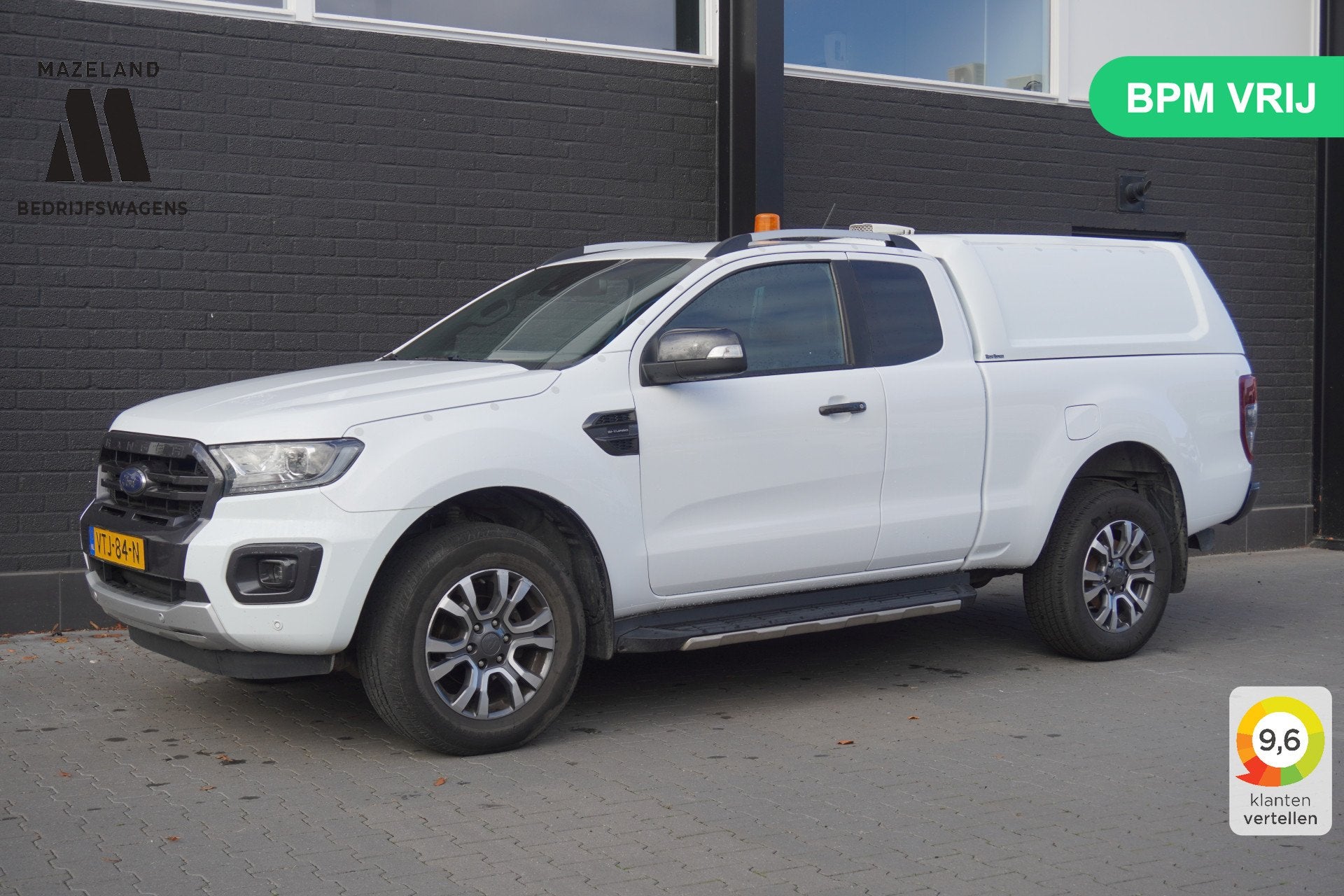 Ford Ranger 2.0 EcoBlue 213PK AUT. 4X4 3.500KG Wildtrak Supe, Auto's, Automaat, Dealer onderhouden, Stof, Gebruikt