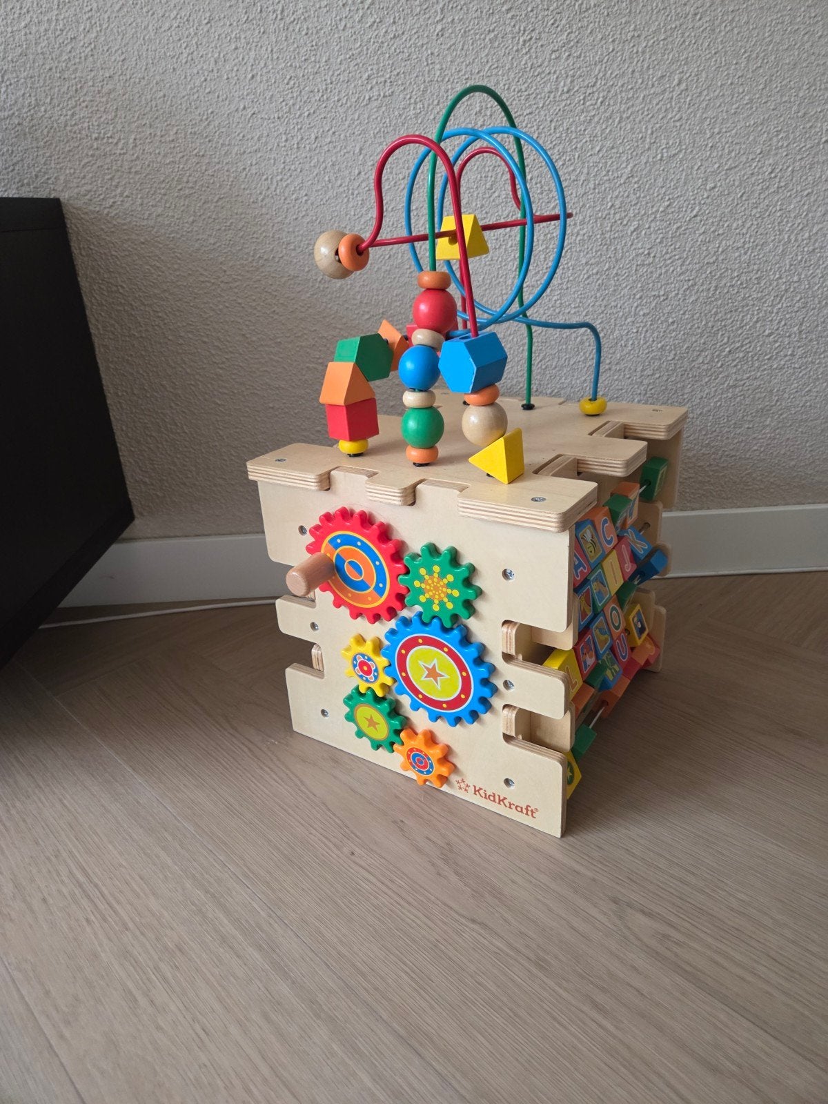 KidKraft Speelkubus - Educatief Houten Activiteitencentrum, Ophalen, Zo goed als nieuw, Bouwen