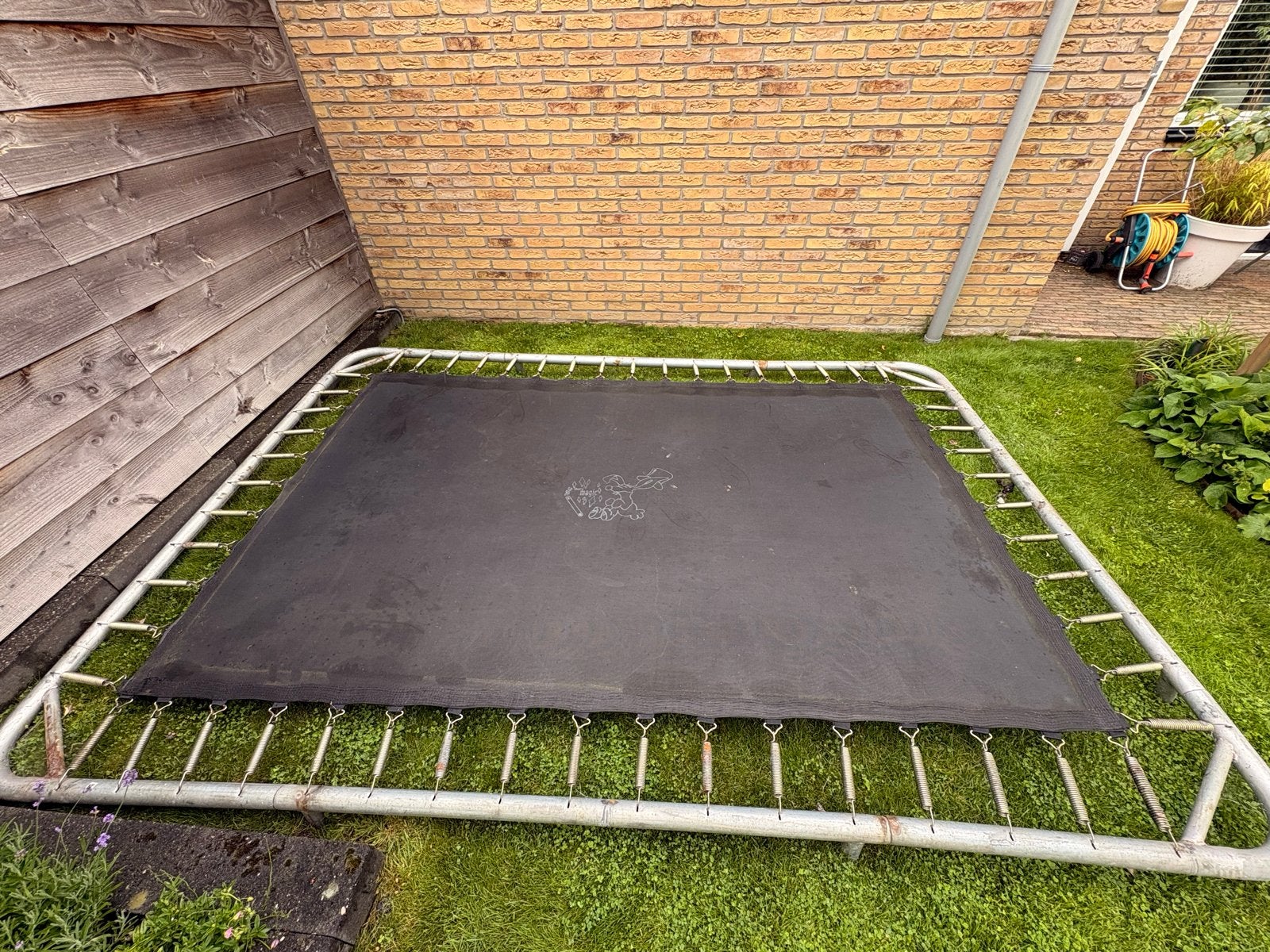 Salta rechthoekige trampoline 2x3meter, Ophalen, Gebruikt